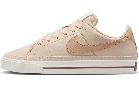 Picture of NIKE Court Legacy Next Nature Womens DH3161-107 (SANDDRIFT/Hemp-B), Size 9.5 - Size: 9.5