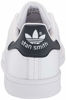 Picture of adidas Originals womens Stan Smith fashion sneakers, White/White/Navy, 9.5 US - Size: 9.5