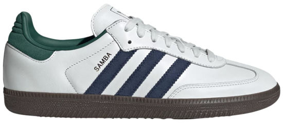 Picture of Adidas Samba OG Men's Sneaker (White Navy Green, 12) - Size: 12