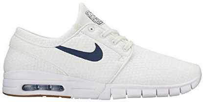 Picture of Nike Mens SB Stefan Janoski Max Summit White/Thunder Blue-Gum MED Brown (9) - Size: 9 M US