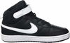 Picture of Nike Court Borough Mid 2 (Little Kid) Black/White - Size: 13 Little Kid