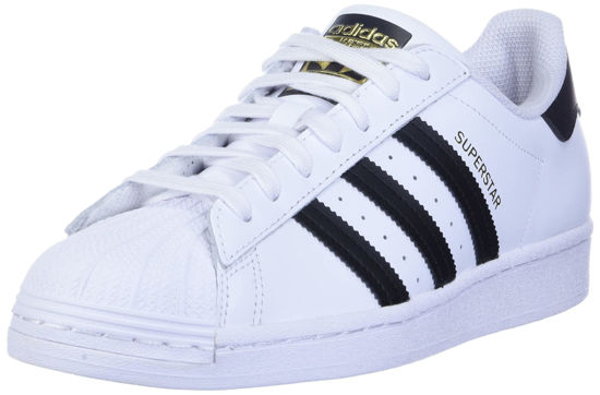 Picture of adidas Women's Superstar Sneaker, White/Black/White, 11 - Size: 11