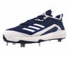 Picture of adidas Men's FV9343 Baseball Shoe, Navy Blue/White/Silver, 12.5 - Size: 12.5