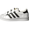 Picture of adidas Originals unisex child Superstar Cloudfoam Sneaker, White/Core Black/White, 10.5K US - Size: 10.5 Little Kid