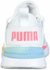 Picture of PUMA Women's Pacer Next Cage Sneaker, White-Pink Alert-Yellow Alert, 8 M US - Size: 8