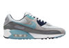 Picture of Nike Men's Air Max 90 Pure Platinum/Worn Blue (DM0029 003) - 8.5 - Size: 8.5