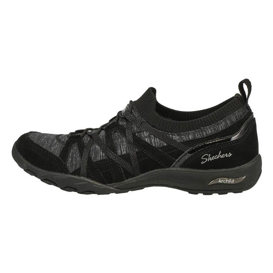 Picture of Skechers Arch Fit Comfy - Bold Statement Black 8.5 B (M) - Size: 8.5