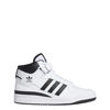 Picture of adidas Men's Forum Mid Sneaker, White/Black/White, 11.5 - Size: 11.5