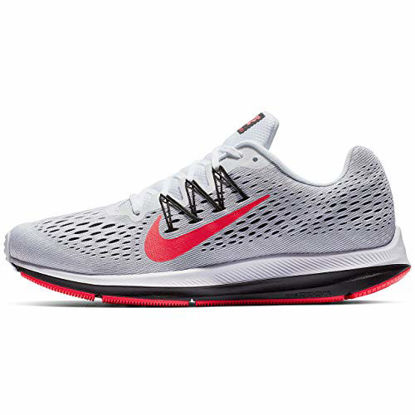 Picture of Nike- Air Zoom Winflo 5 Running Shoes White/Red Orbit/Pure Platinum/Cool Gray Size 11 M White/Red Orbit/Pure Platinum/Cool Gray Size 11 Medium - Size: 11