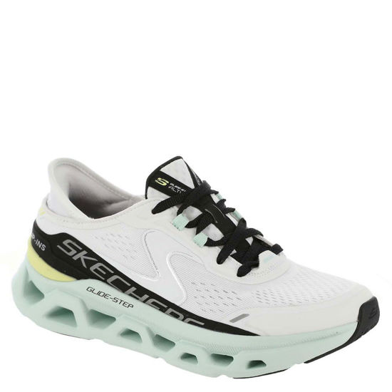 Picture of Skechers Women's Glide-Step ATLUS Hands Free Slip-INS Sneaker, WMLT=White/Multi, 7 - Size: 7