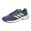 Picture of adidas Men's Gamecourt 2.0 Tennis Shoes Sneaker, Shadow Navy Lucid Lemon Core White, 4 - Size: 4