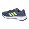 Picture of adidas Men's Gamecourt 2.0 Tennis Shoes Sneaker, Shadow Navy Lucid Lemon Core White, 4 - Size: 4