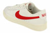 Picture of Nike Blazer Low GS Trainers CZ7106 Sneakers Shoes (UK 5 US 5.5Y EU 38, White University red sail 100) - Size: 5.5