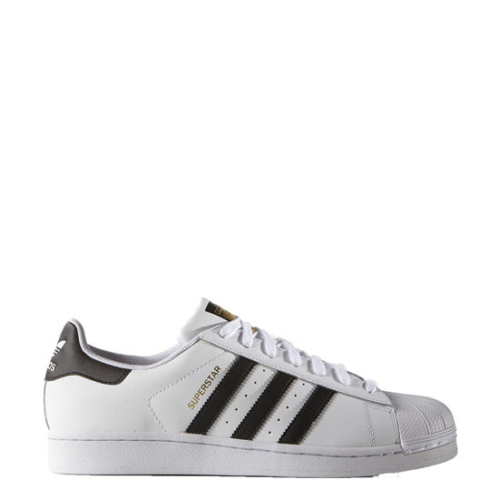 Picture of adidas Originals mens Super Star Sneaker, White/Black/Gold Metallic, 9 US - Size: 9