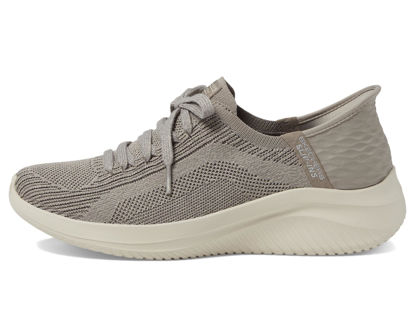 Picture of SKECHERS Women's Martha Stewart Ultra Flex 3.0 Slip-INS-Daylight Sneaker, Taupe, 9.5 - Size: 9.5