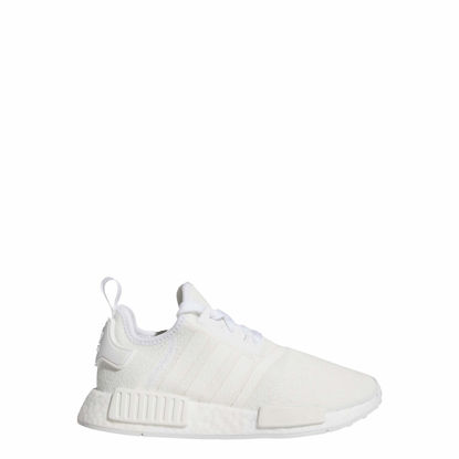 Picture of adidas Originals Kids' NMD_R1 Sneaker, White - Size: 5.5 Big Kid