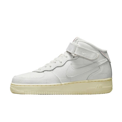 Picture of NIKE Women's Air Force 1 Mid 07 Trainers, Summer White, 4 UK - Size: 6.5