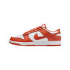 Picture of Nike Dunk Low Retro Men's Shoes (DV0833-114, White/White/Cosmic Clay) Size 13 - Size: 13