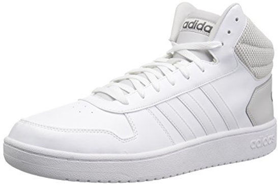 Picture of adidas Men's VS Hoops Mid 2.0, White/White/Grey One, 13 M US - Size: 13