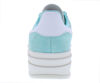 Picture of adidas OG Gazelle Women ID7026 (Flash Aqua/Lucid Pink/F), Size 7.5 - Size: 7.5