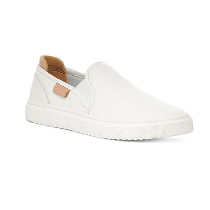 Picture of UGG Women's Alameda Slip On Sneakers, Bright White, 7.5 - Size: 7.5