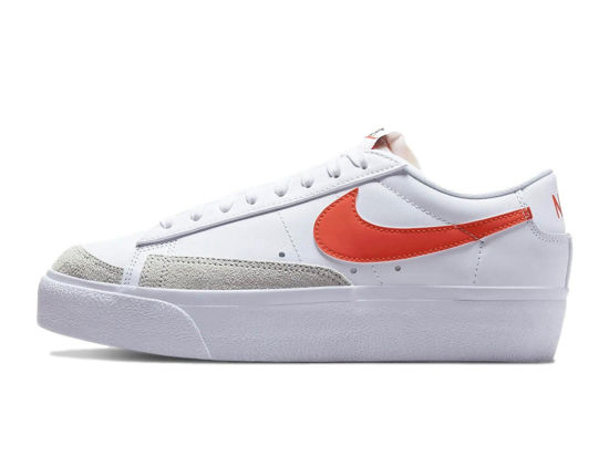 Picture of Nike W Blazer Low Platform Orange/Summit White SZ 6.5 - Size: 6.5