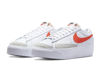 Picture of Nike W Blazer Low Platform Orange/Summit White SZ 6.5 - Size: 6.5