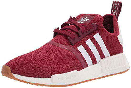 Picture of adidas Originals mens NMD_R1 Sneaker, Collegiate Burgundy/White/Gum, 13 - Size: 13