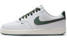 Picture of Nike Court Vision Low Next Nature Women's Shoes (FV9952-101, White/Stadium Green/Sail/Vintage Green) Size 5.5 - Size: 5.5