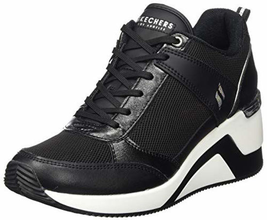 Picture of Skechers Street Women's Million-AIR UP There Sneaker, BLK, 9 - Size: 9