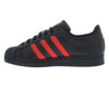 Picture of adidas Superstar Mens Shoes Size 11.5, Color: Black/Red - Size: 11.5