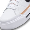 Picture of NIKE Court Legacy Lift Womens Lifestyle Shoes (White/Black) - Size: 10.5