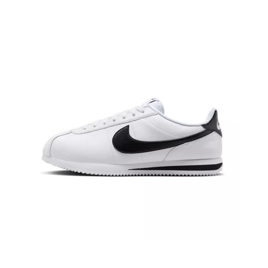 Picture of Nike Cortez Men's Shoes (DM4044-105, White/Black) Size 15 - Size: 15