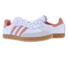 Picture of adidas Samba OG Womens Sneakers, Cloud White/Wonder Clay/Crystal White, Size 9 - Size: 9