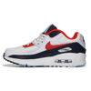 Picture of Nike Boy's Air Max 90 (Big Kid) White/Chile Red/Midnight Navy 5.5 Big Kid M - Size: 5.5 Big Kid