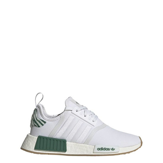 Picture of adidas Originals Women's NMD_R1 Sneaker (White/Forest Green, 6.5) - Size: 6.5