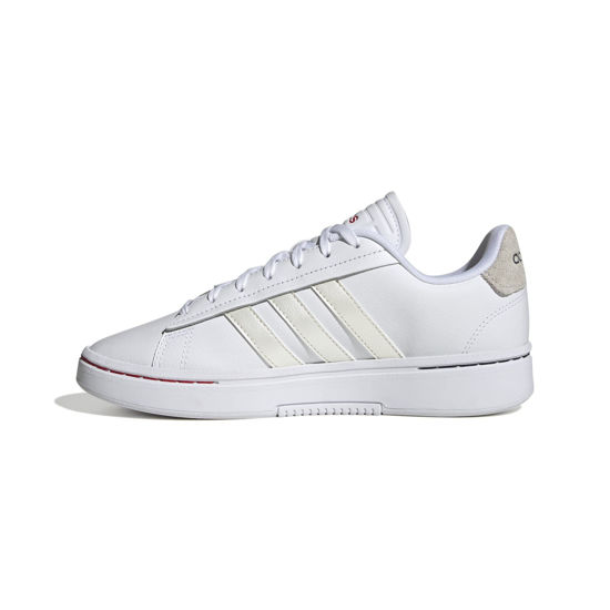 Picture of adidas Women's Grand Court Alpha Sneaker, Ftwr White Zero Met Ftwr White, 6.5 US - Size: 6.5