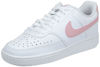 Picture of Nike Women's Court Vision Low Trainers, White Pink Glaze, 14 US - Size: 14 US