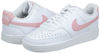 Picture of Nike Women's Court Vision Low Trainers, White Pink Glaze, 14 US - Size: 14 US