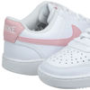 Picture of Nike Women's Court Vision Low Trainers, White Pink Glaze, 14 US - Size: 14 US