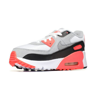 Picture of Nike Air Max 90 (Toddler) White/Black/Radiant Red 10 Toddler Medium - Size: 10 Toddler