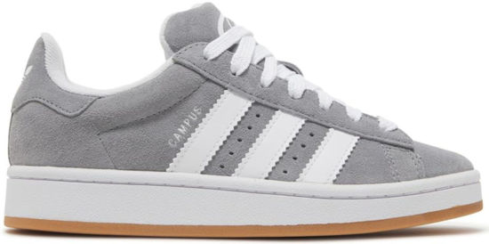 Picture of adidas Campus 00s Big Kid Sneaker (Grey White Gum, 6) - Size: 7 Women/6 Men