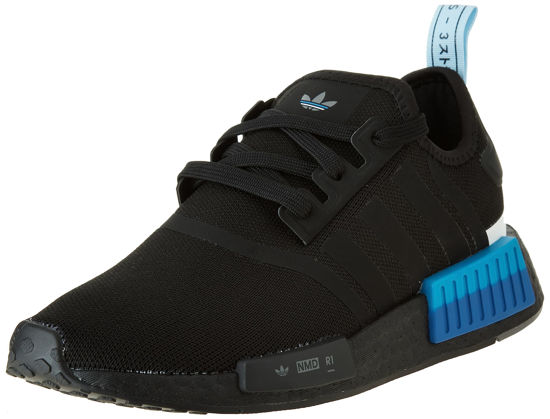 Picture of adidas Originals Men's NMD Sneaker, Black/Team Royal Blue/White, 8.5 - Size: 8.5