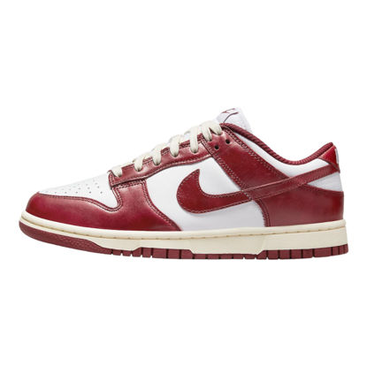 Picture of Nike Women Dunk Low Premium Team Red White Sail (us_Footwear_Size_System, Adult, Women, Numeric, Medium, Numeric_8_Point_5) - Size: 8.5 Women/7 Men