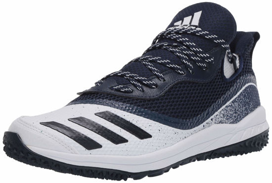 Picture of adidas Men's Icon V Turf Baseball Shoe, Collegiate Navy/Collegiate Navy/FTWR White, 13 M US - Size: 13