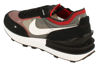 Picture of Nike Waffle One SE Mens Trainers DD8014 Sneakers Shoes (UK 8 US 9 EU 42.5, Black White Sport red 001) - Size: 9