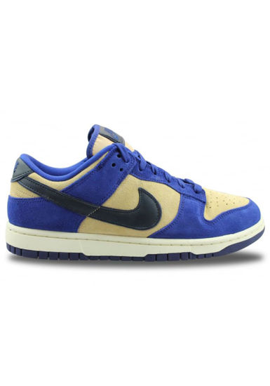 Picture of Nike Women's W Dunk Low Basketball Shoes, Blue, 9 Women - Size: 9