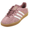 Picture of adidas Gazelle Indoor Women Sneakers, Shadow Fig/Cloud White/Gum, Size 6 - Size: 6