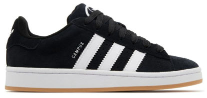 Picture of adidas Campus 00s Big Kid Sneaker (Black White Gum, 6.5) - Size: 7.5 Women/6.5 Men