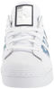 Picture of adidas Originals Women's Superstar Bold Sneaker, White/Ambient Sky/Silver Metallic, 5.5 - Size: 5.5